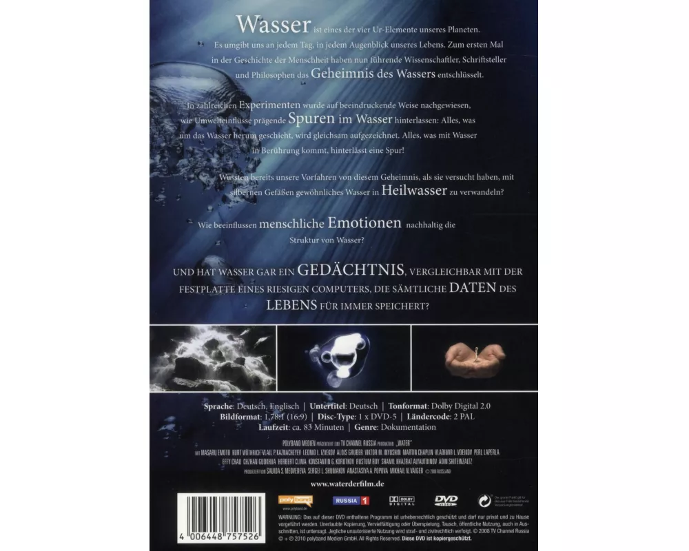 Water - Die geheime Macht des Wassers