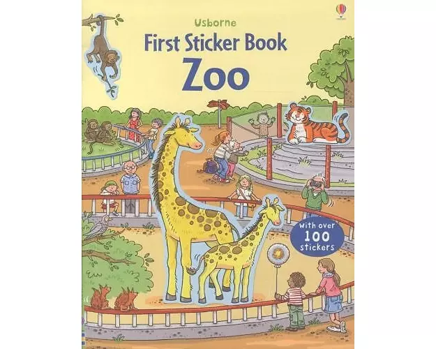 First Sticker Book Zoo