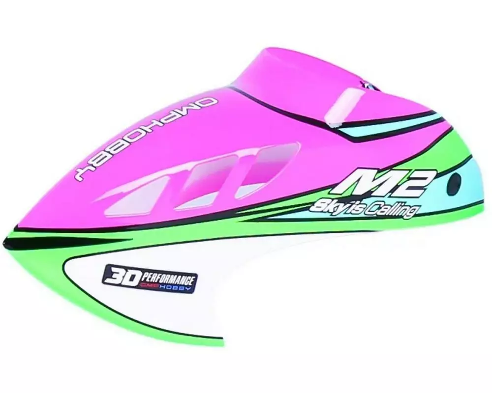 OMPHobby Kabinenhaube Canopy-Plasma M2-V3Pro - Pink