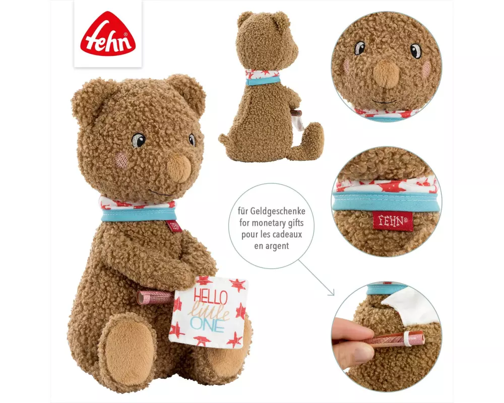 fehn Kuscheltier Bär «Hello little One»