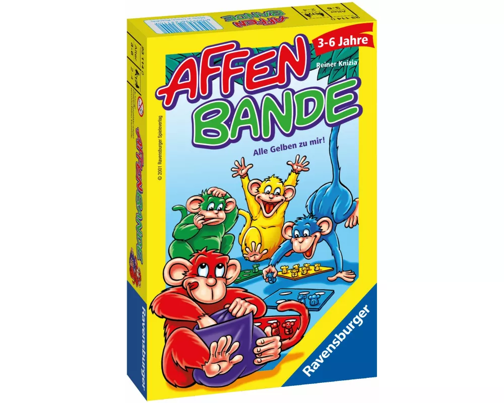 Affenbande - Reisespiel ab 3 Jahre