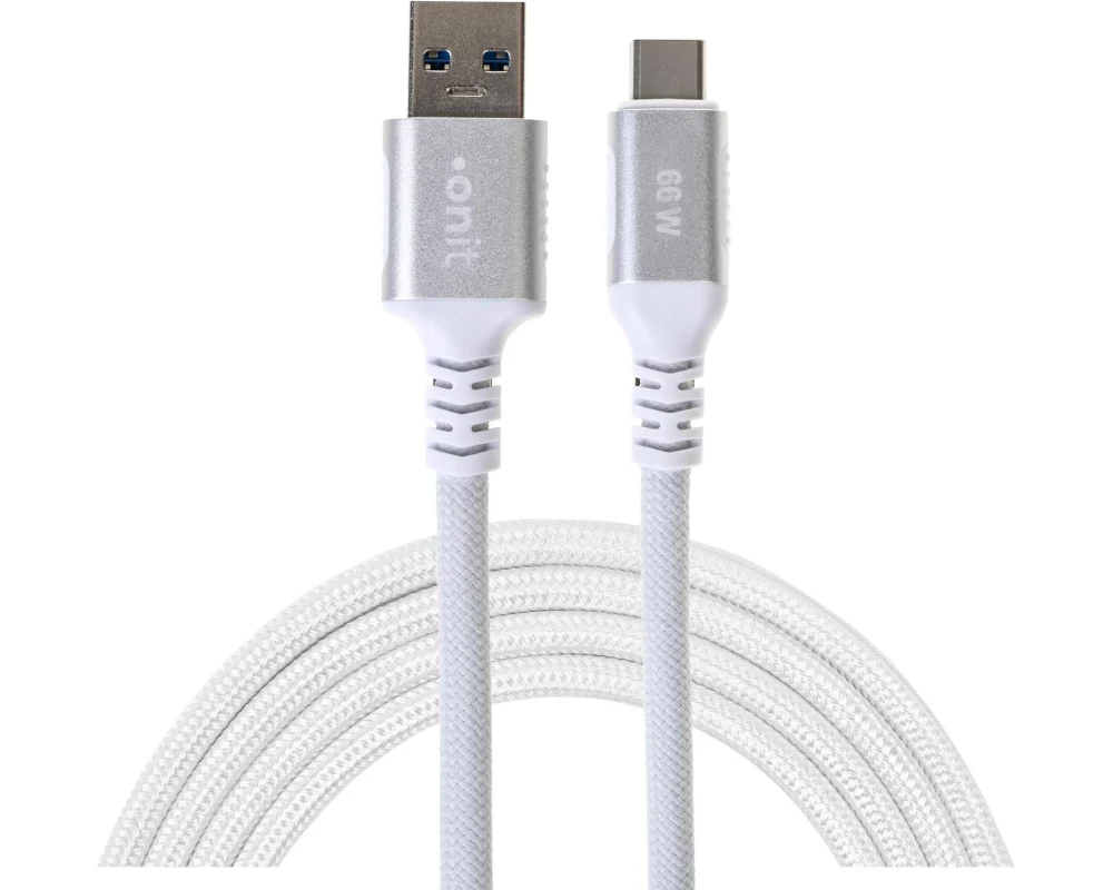 onit USB 3.1-Kabel USB-A - USB-C 1 m, Weiss