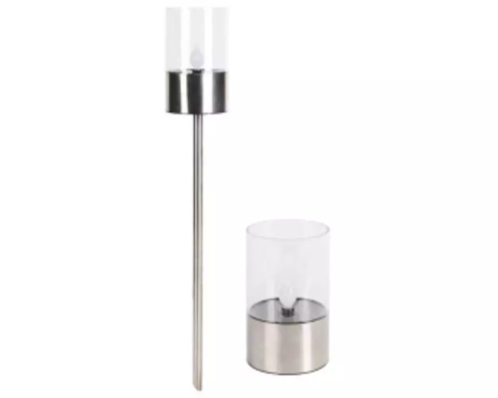 Dameco Solar Leuchte mit Kerzenflackern