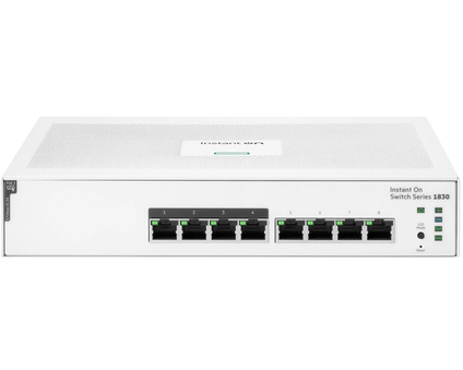 Aruba Instant On Switch 1830, 8 Ports PoE