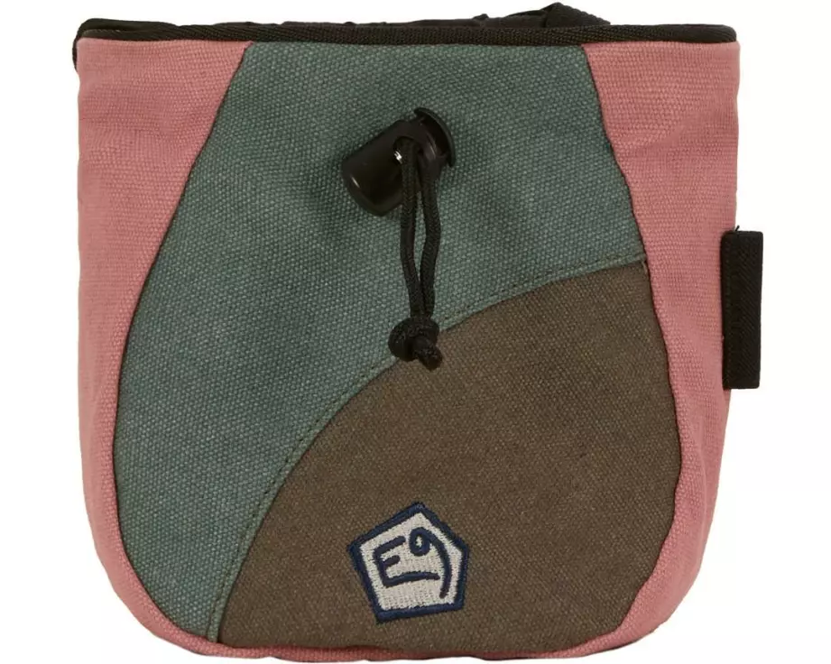 E9 Chalk Bag Dropz Braun/Grün