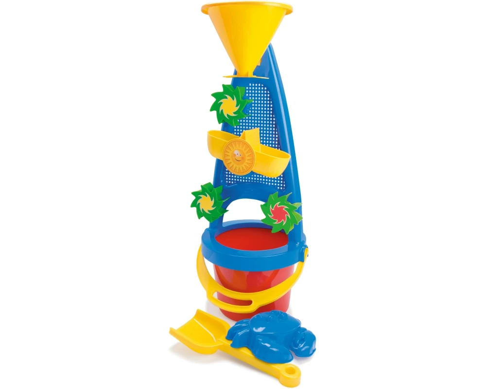 dantoy Classic Sand-Wassermühlen-Eimer-Set 4 Teile
