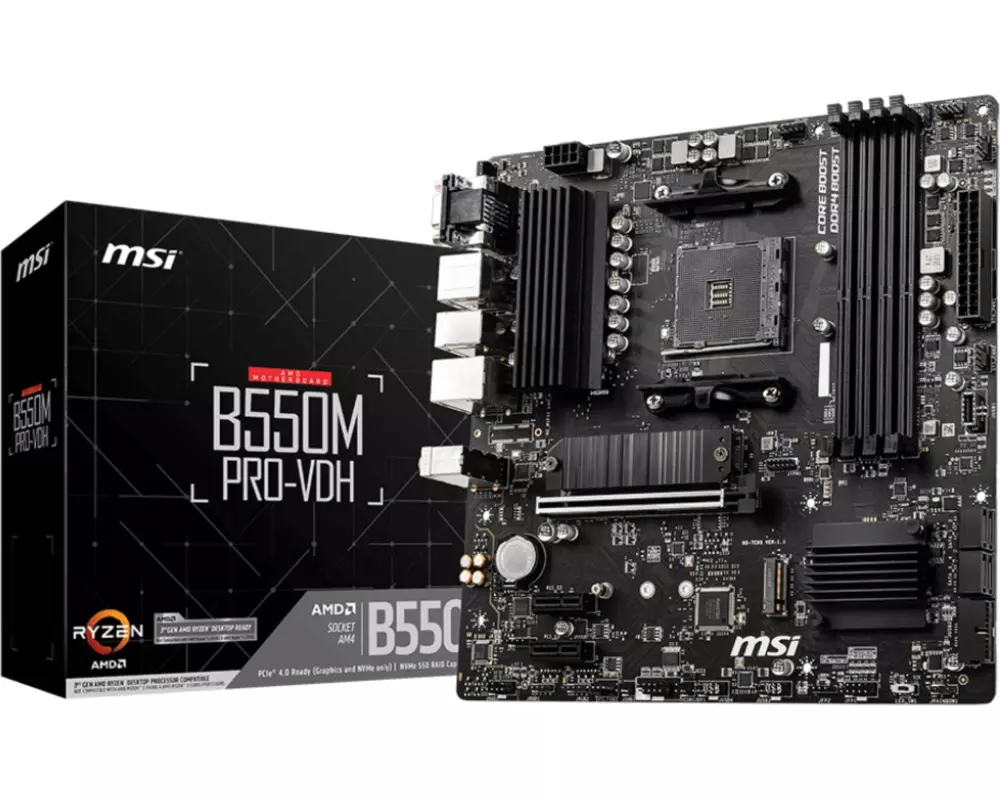 MSI Mainboard B550M Pro-VDH