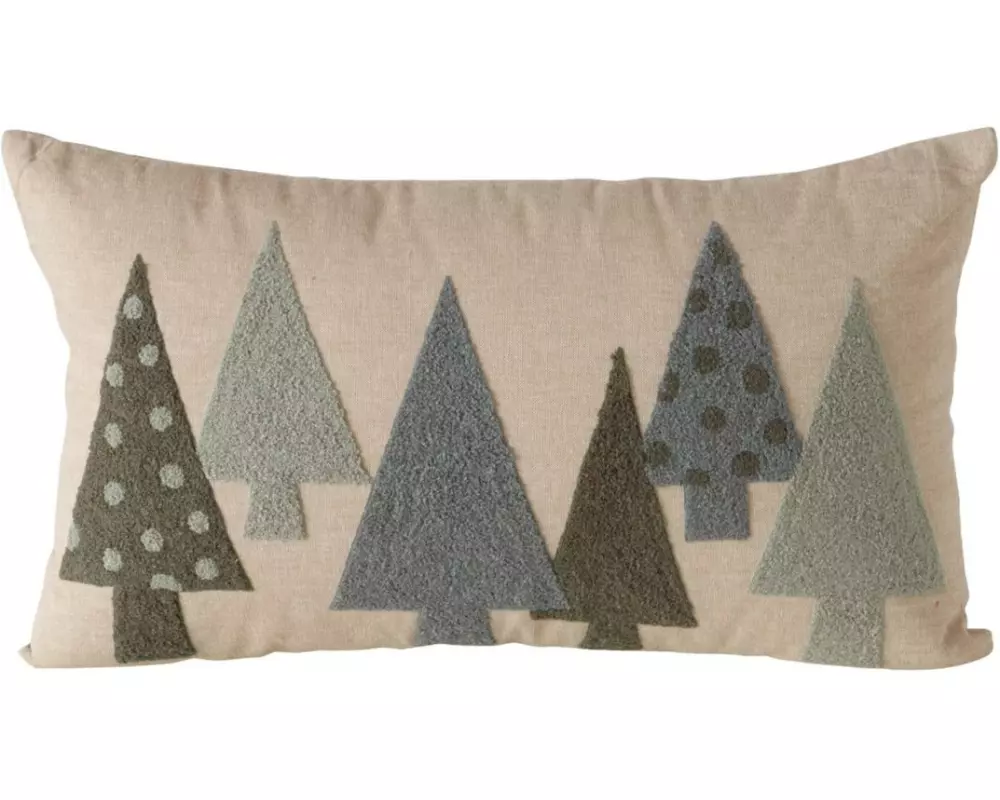 Boltze Kissen Mali 30 x 50 cm, Grün/Beige