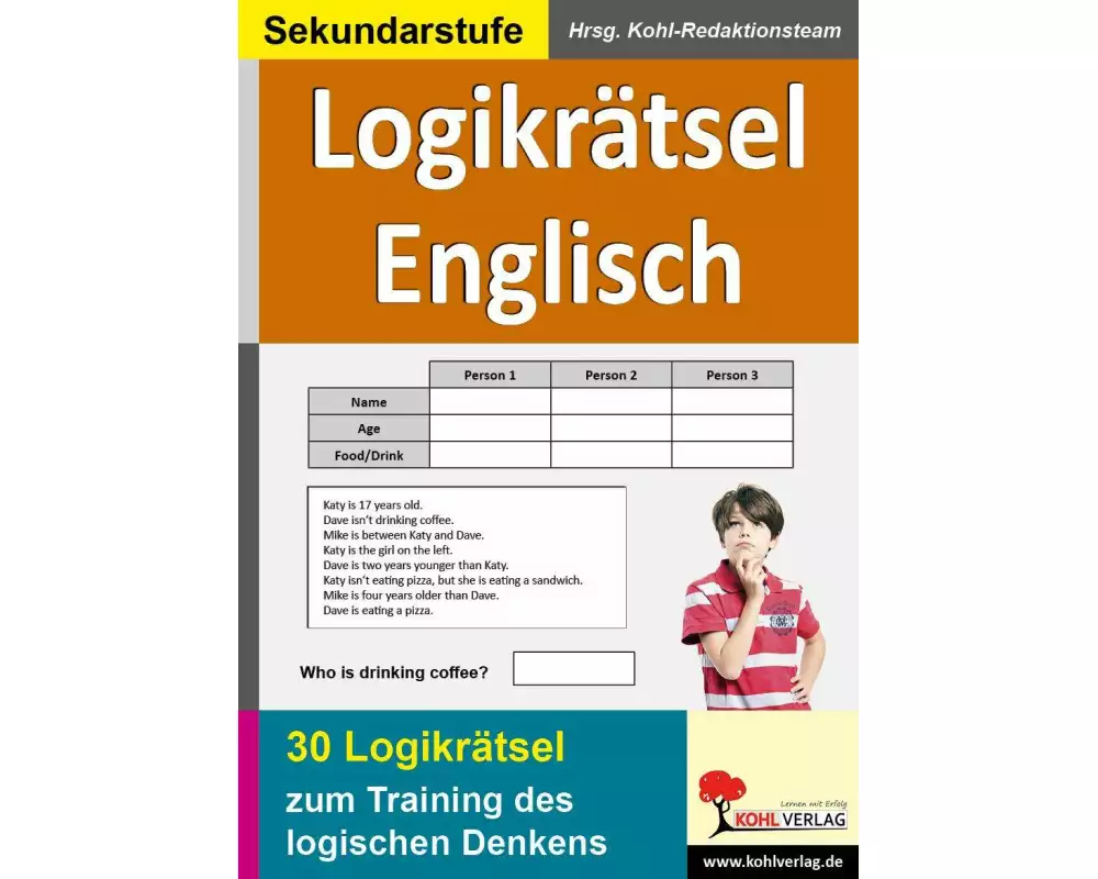 Logikrätsel Englisch Pfiffige Logicals zum Training des logischen Denkens