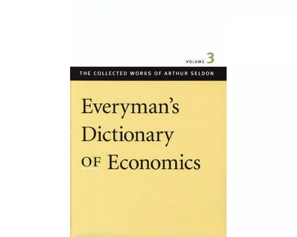 Everyman's Dictionary of Economics