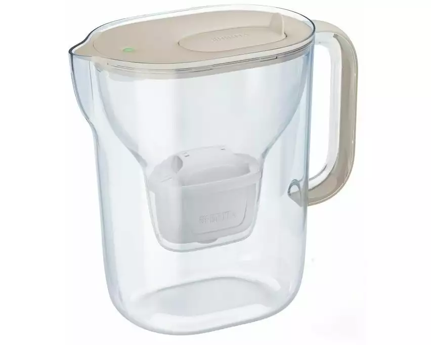 BRITA Wasserfilter Style Essential XL Transparent/Sand
