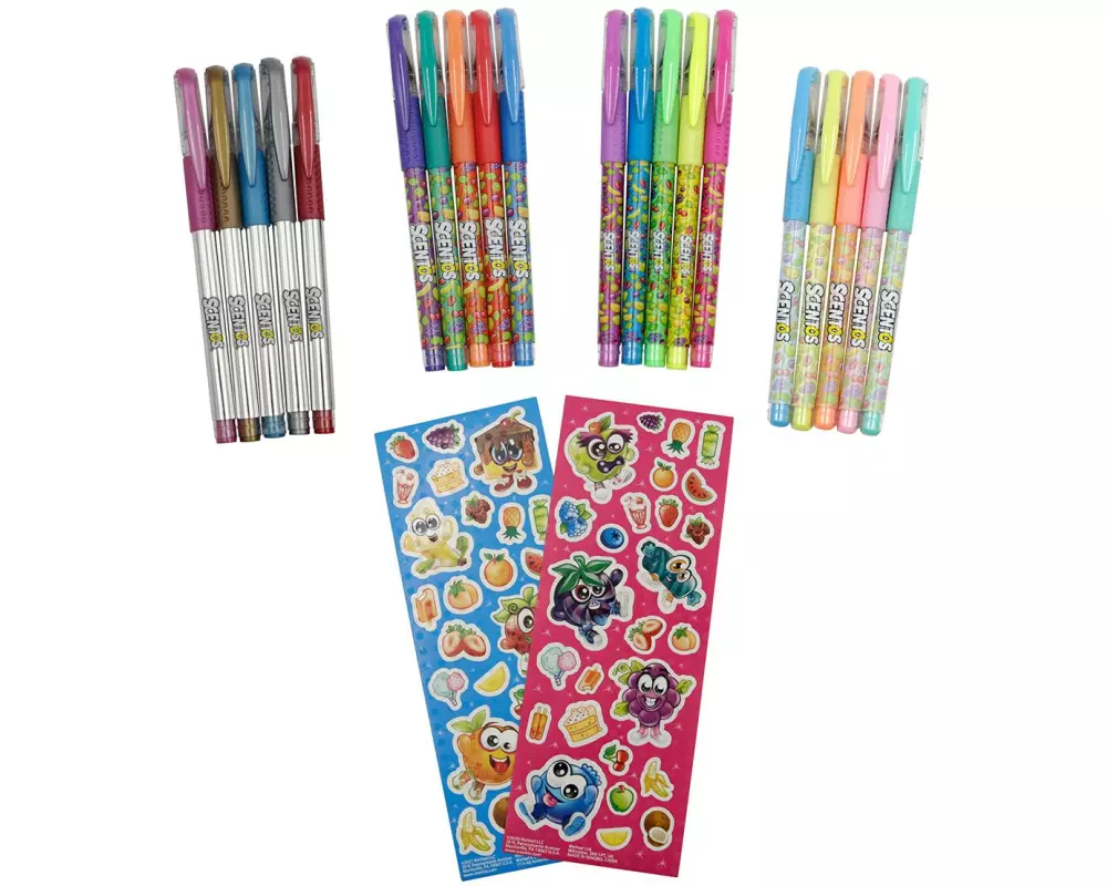 Sombo SCENTOS 20 Gelstifte mit Stickers