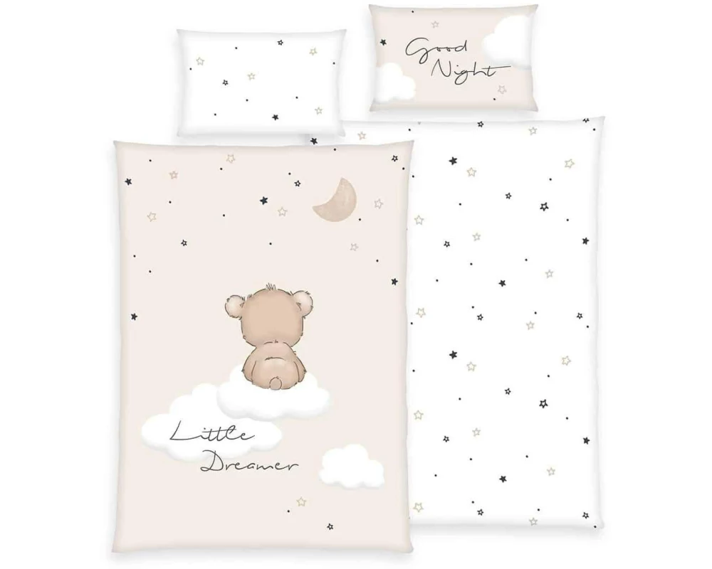 Herding Kinderbettwäsche Little Dreamer 100 x 135 cm + 40 x 60 cm