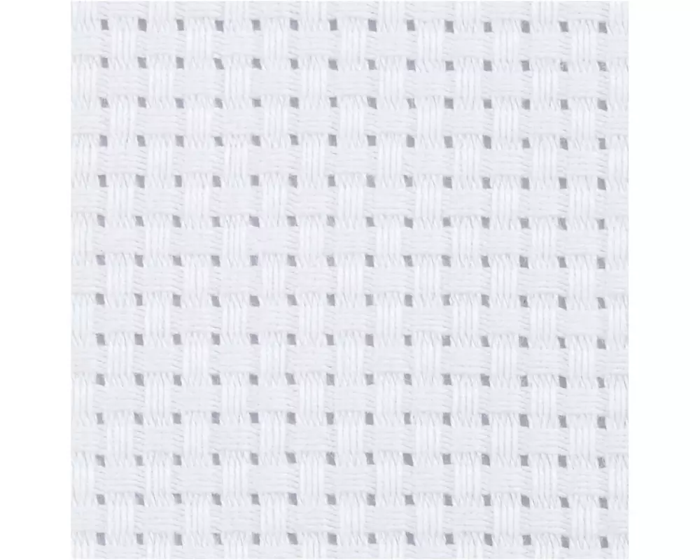 Creativ Company Aida-Stoff 3 m x 150 cm, Weiss