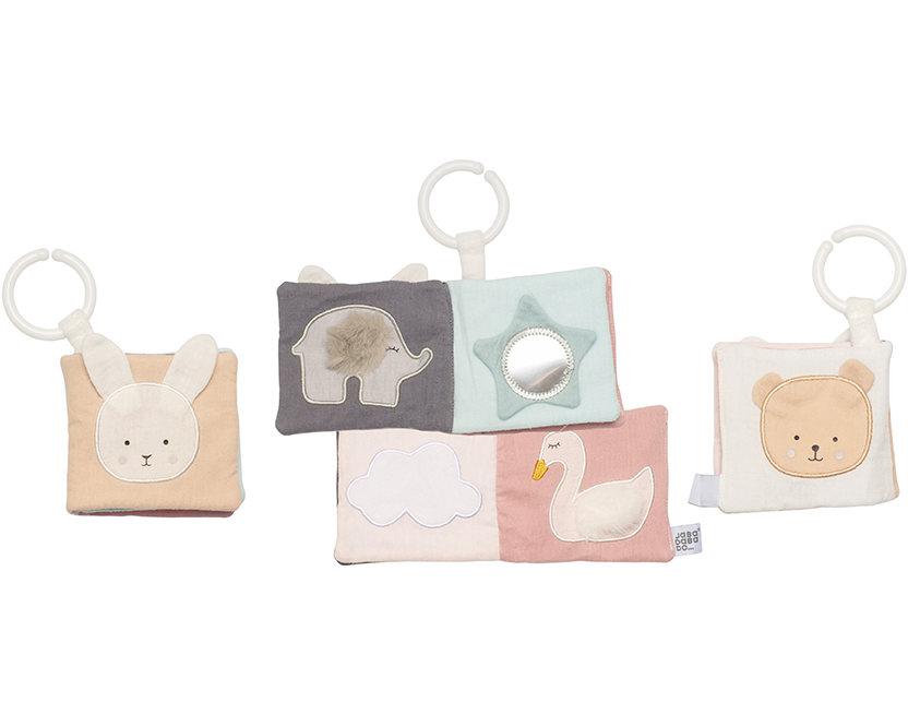 JABADABADO Baby Stoffbuch 11x11cm S1017