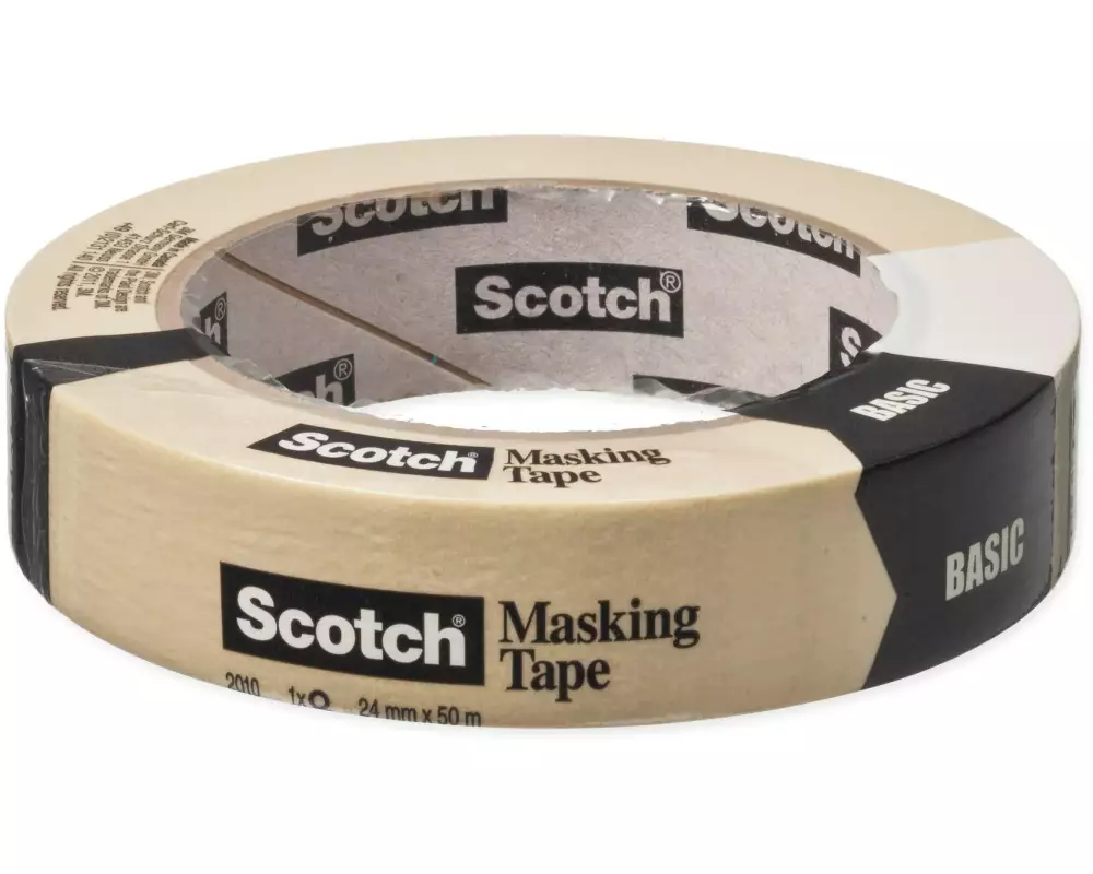 3M Scotch Abdeckband Basic 24 mm x 50 m, Beige