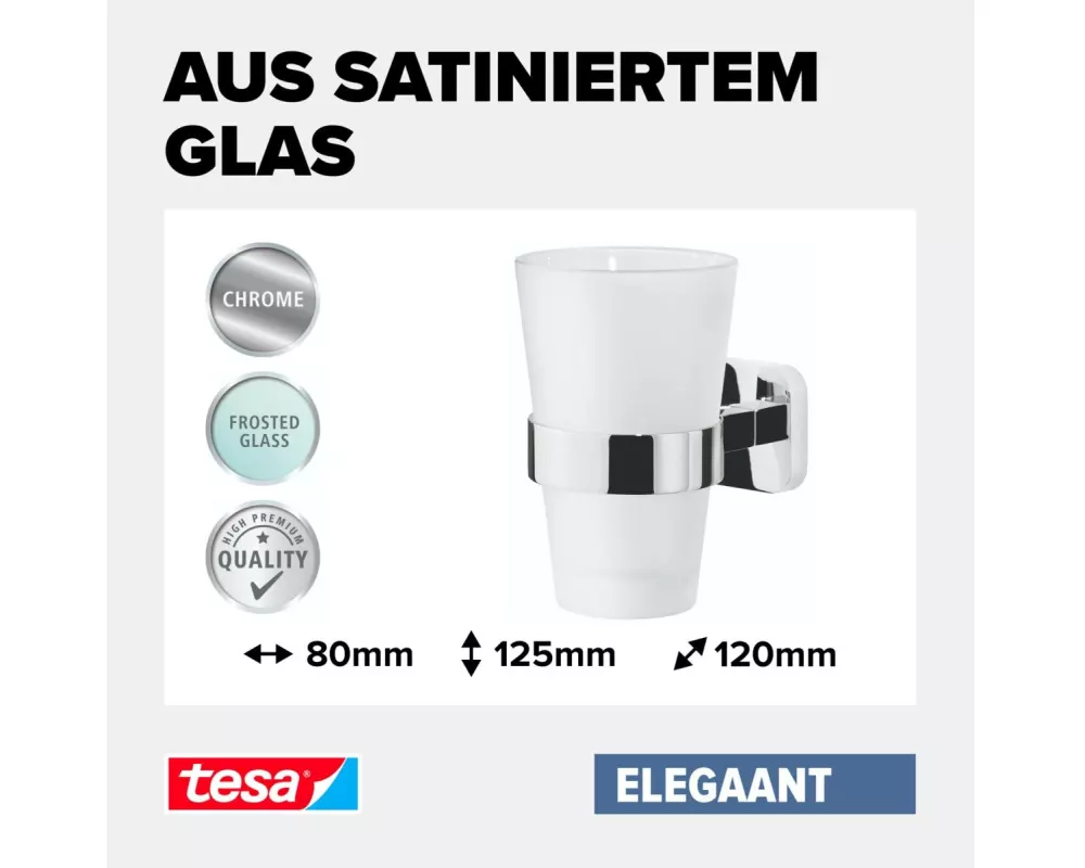 tesa ELEGAANT Zahnputzbecher