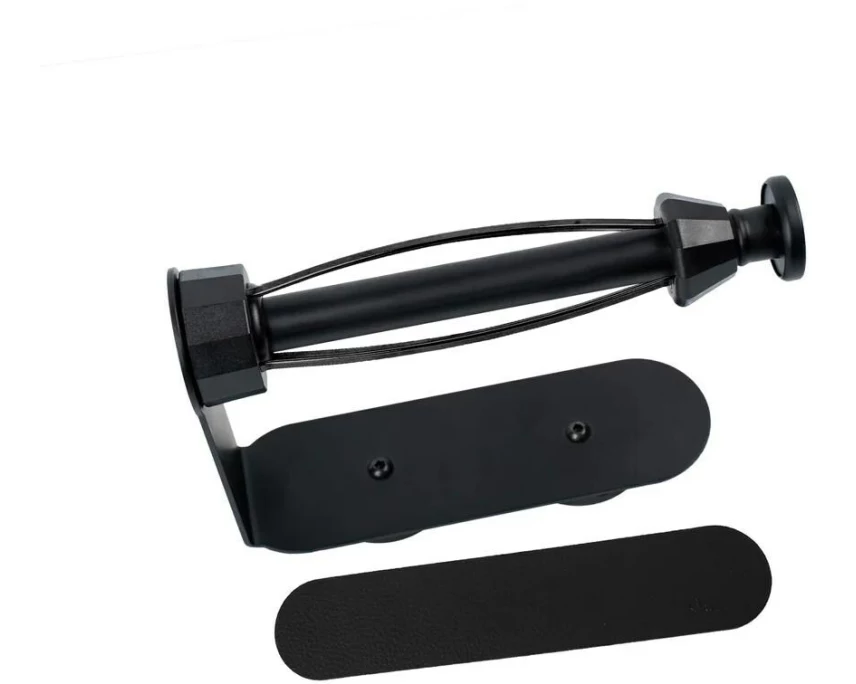 Silwy Magnet-Toilettenpapierhalter inkl. Metall-Leiste Schwarz