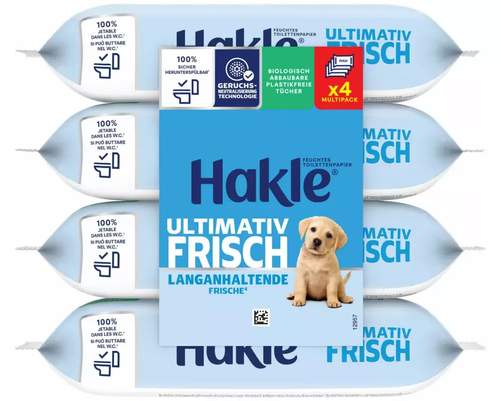 Hakle Feuchttücher Ultimativ Frisch 3 x 56 Stück