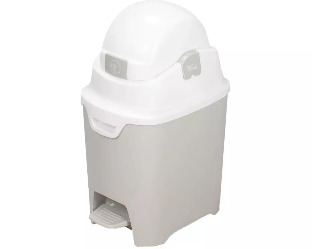 Diaper Champ Windeleimer One Standard Handsfree 60 l Silber