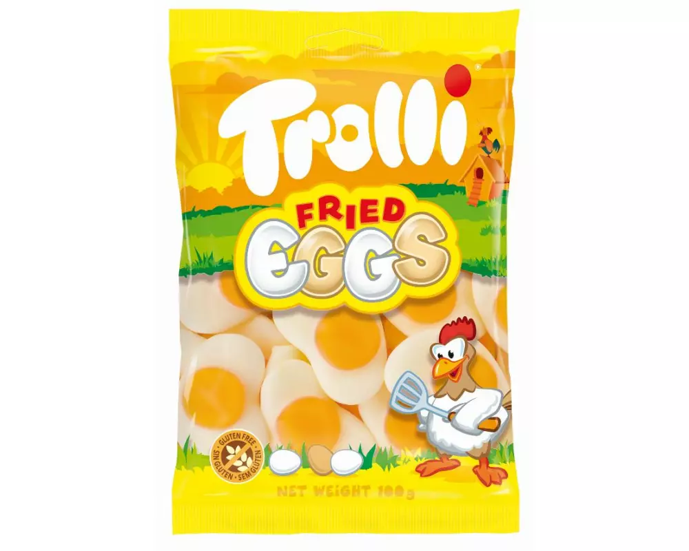 Trolli Gummibonbons Fried Eggs 100 g