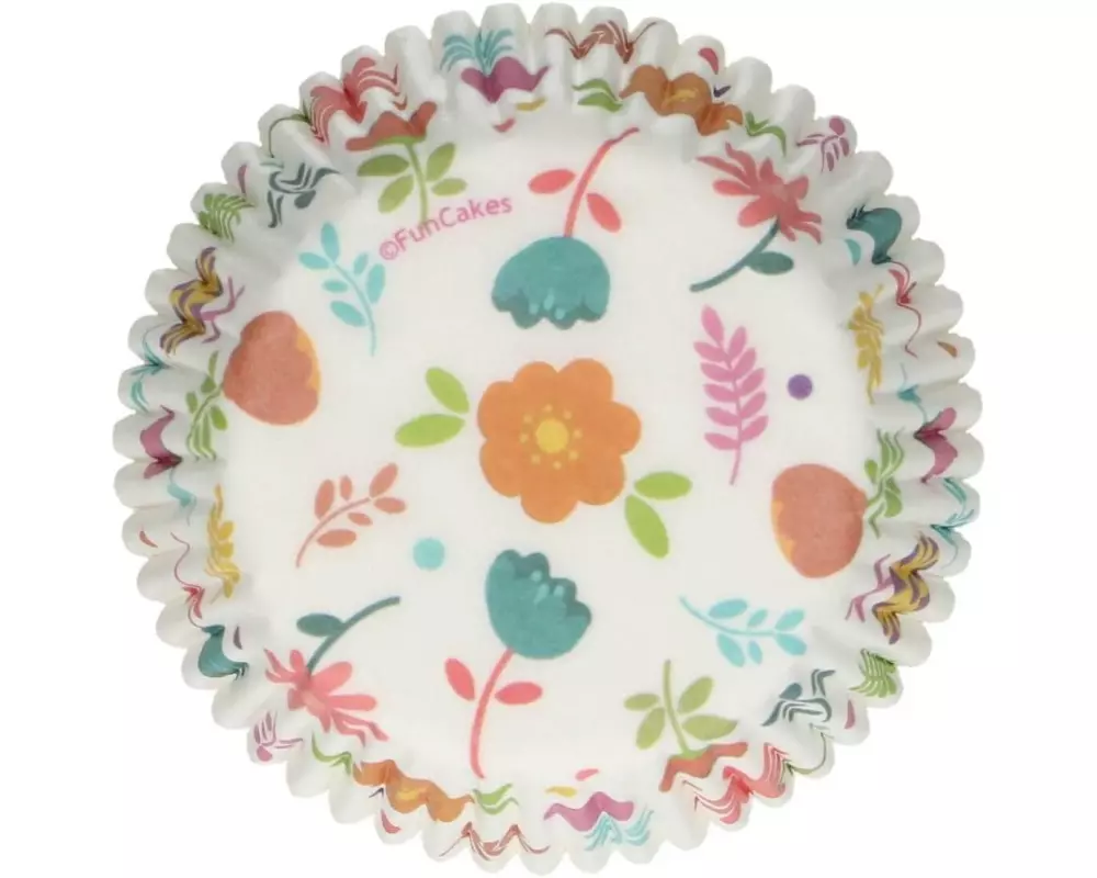 Funcakes Backförmchen Frühlingsblume 48 Stück