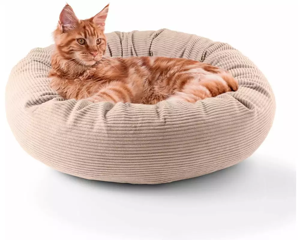 Lumaland Katzenbett Cord Rose