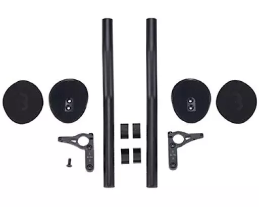 BBB Aerobase Aluminium Schwarz Matt verstellbar