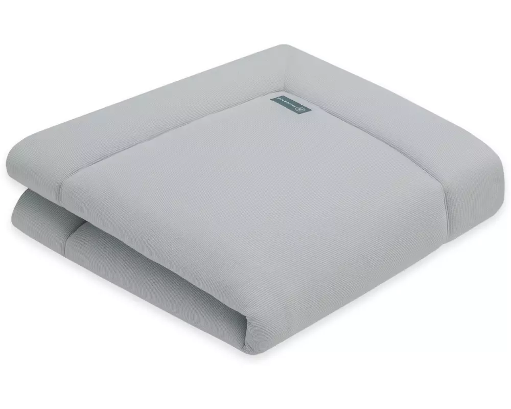 emma & noah Krabbeldecke Essential Grau 140 x 140 cm