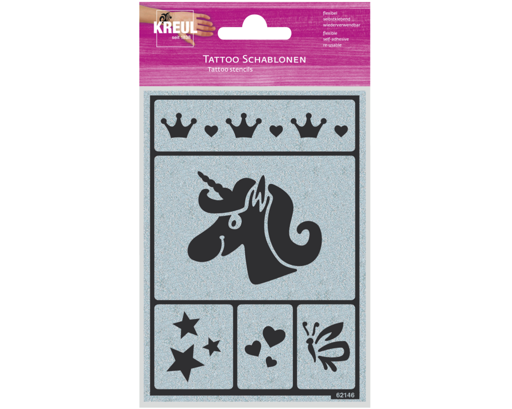 I AM CREATIVE Tattoo Schablone 62146 Fairytale Dream