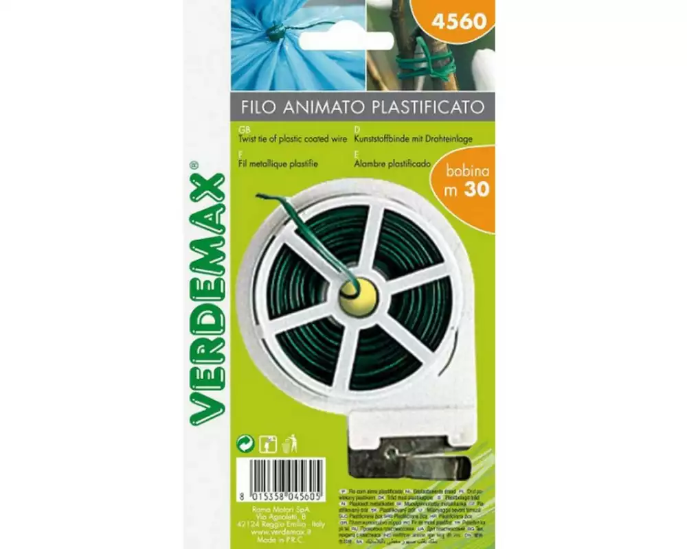 Samen Mauser Metall Fülldraht, Kunststoffbeschichtet, 30 m