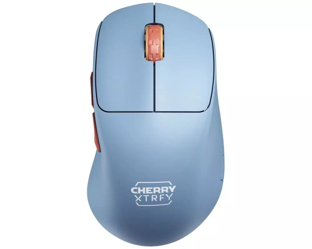 Cherry Gaming-Maus XTRFY M64 Pro Blau