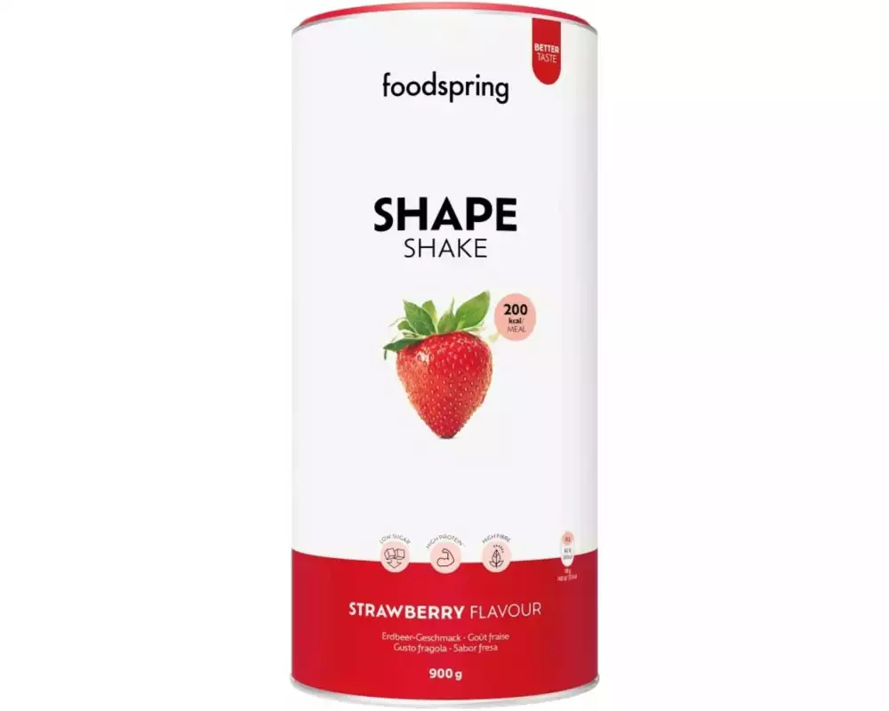 Foodspring Pulver Shape Shake Strawberry, 900g