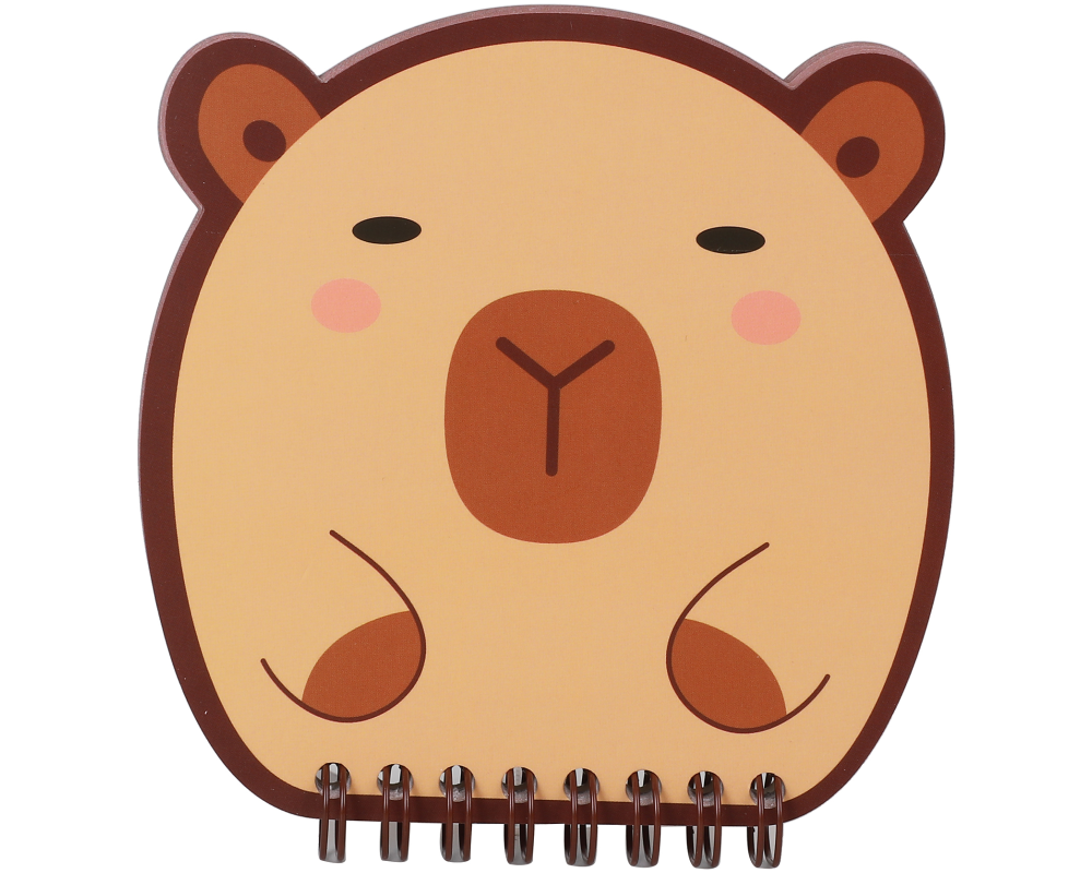 I-TOTAL Notizblock Mini 11x11.7cm XL2050A Capybara