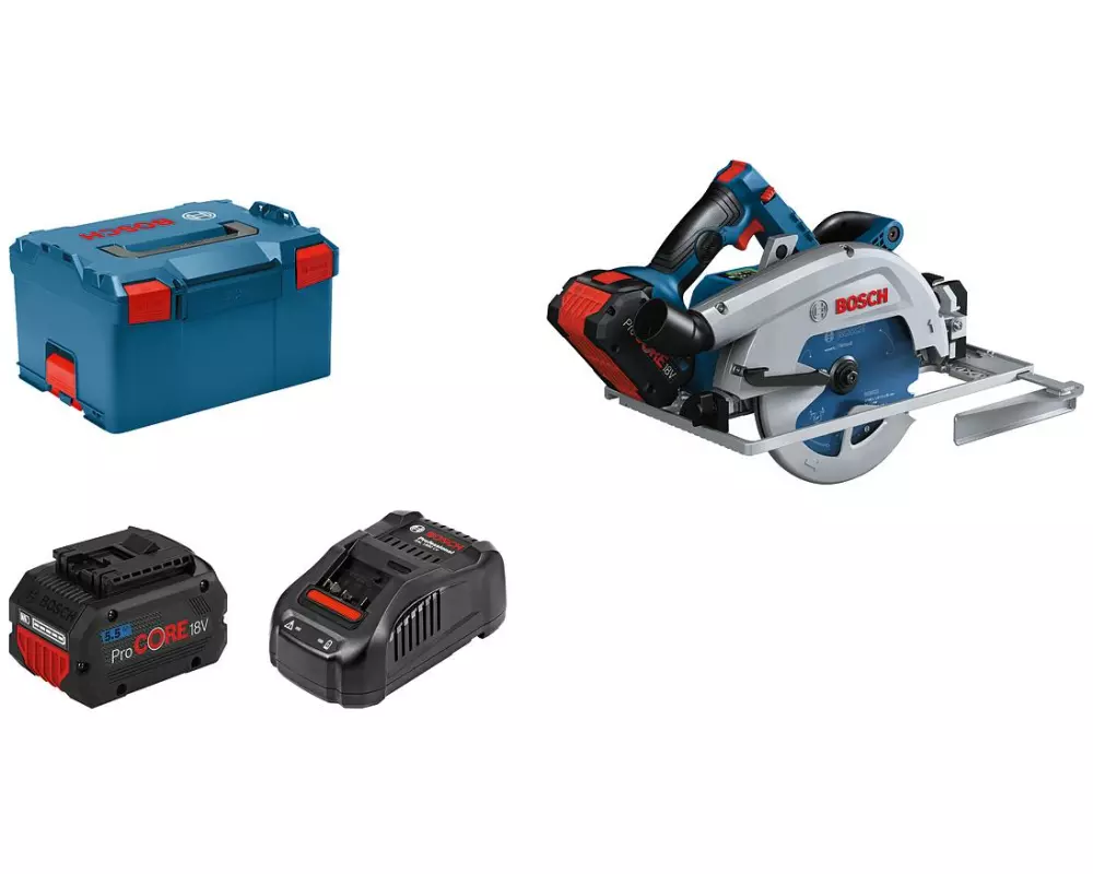 Bosch Professional Akku-Kreissäge GKS 18V-68 GC Biturbo 2 x 5.5Ah ProCORE