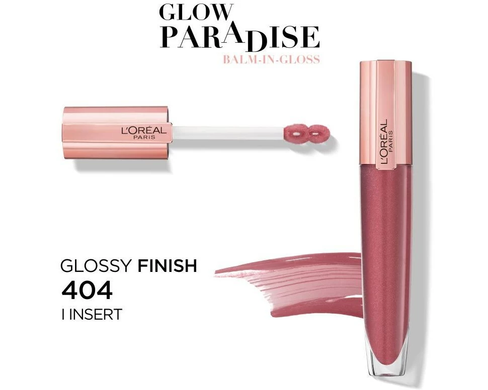 L'Oréal Paris Lip Gloss Brilliant Signature Plump-in 404 I Assert