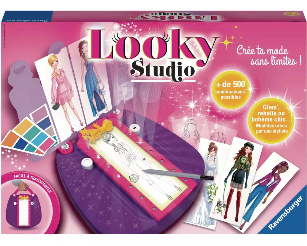 Ravensburger Malset Looky Studio Fashion Designer
