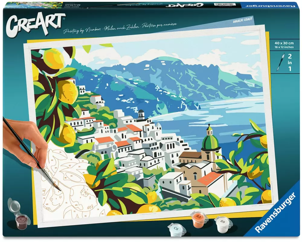 Ravensburger Malset CreArt Amalfiküste 40 x 30 cm