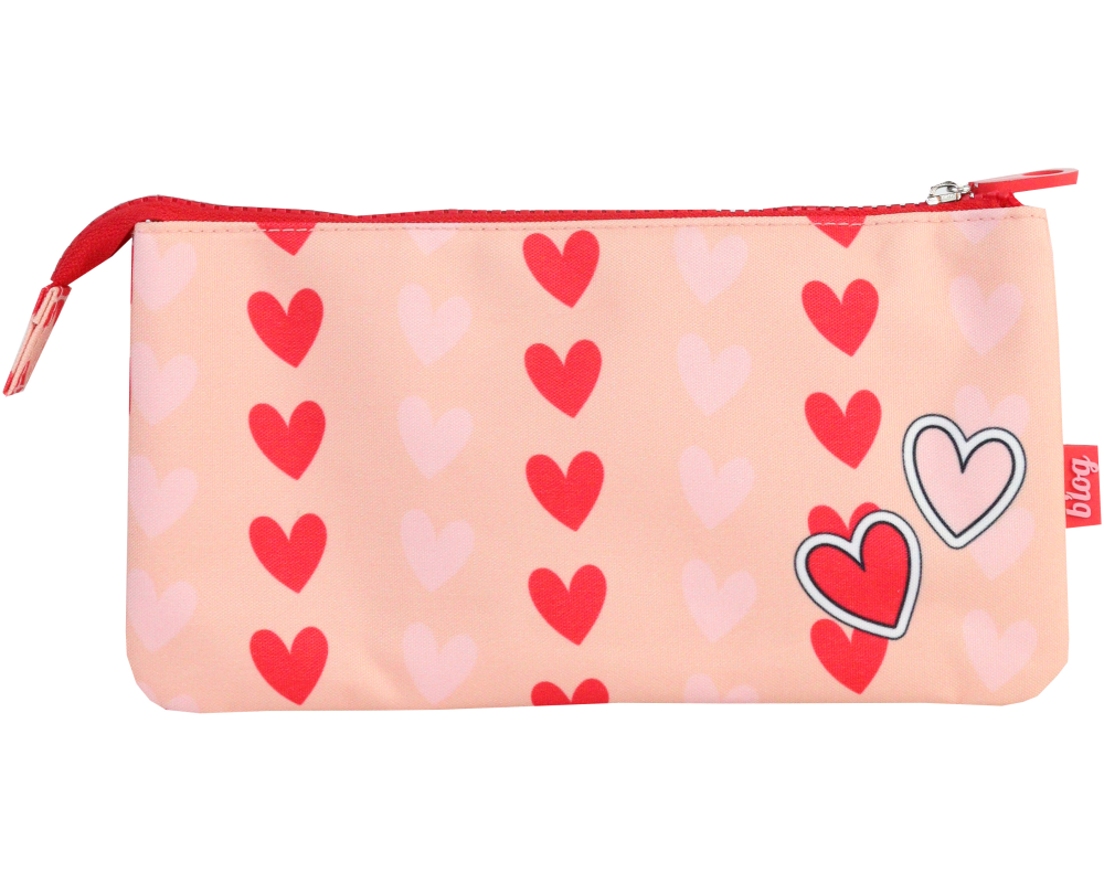 ANCOR Etui Triple Girl Power 113143 rot Hearts