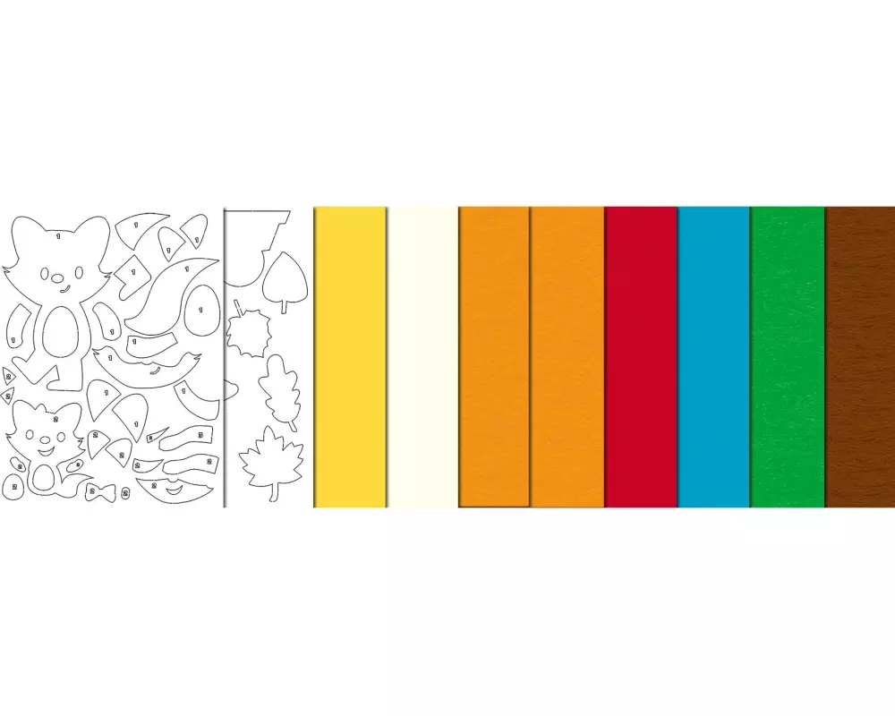 URSUS Bastelset Fensterbild Herbst