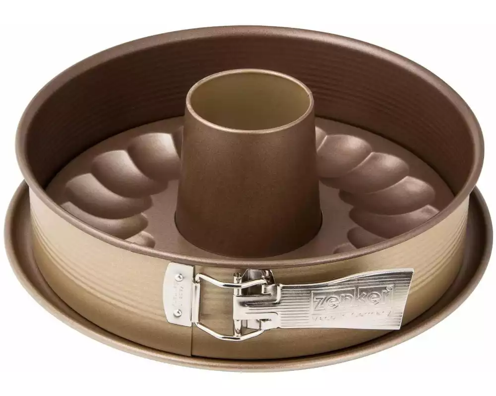Zenker Springform Mojave Gold mit 2 Böden, Ø 26 cm
