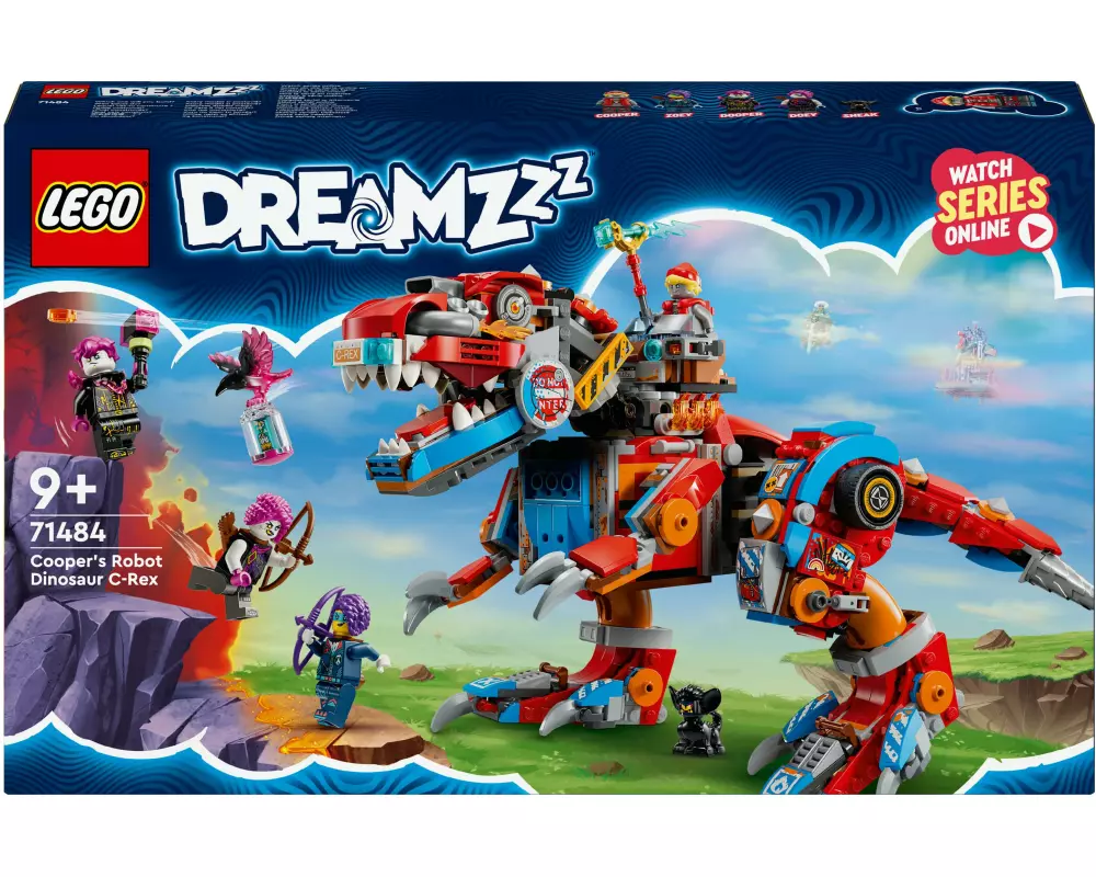 LEGO® DreamZzz Coopers Dino-Mech C-Rex 71484