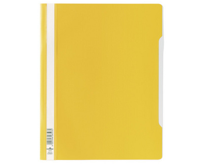 DURABLE Schnellhefter Standard PVC A4 257004 gelb
