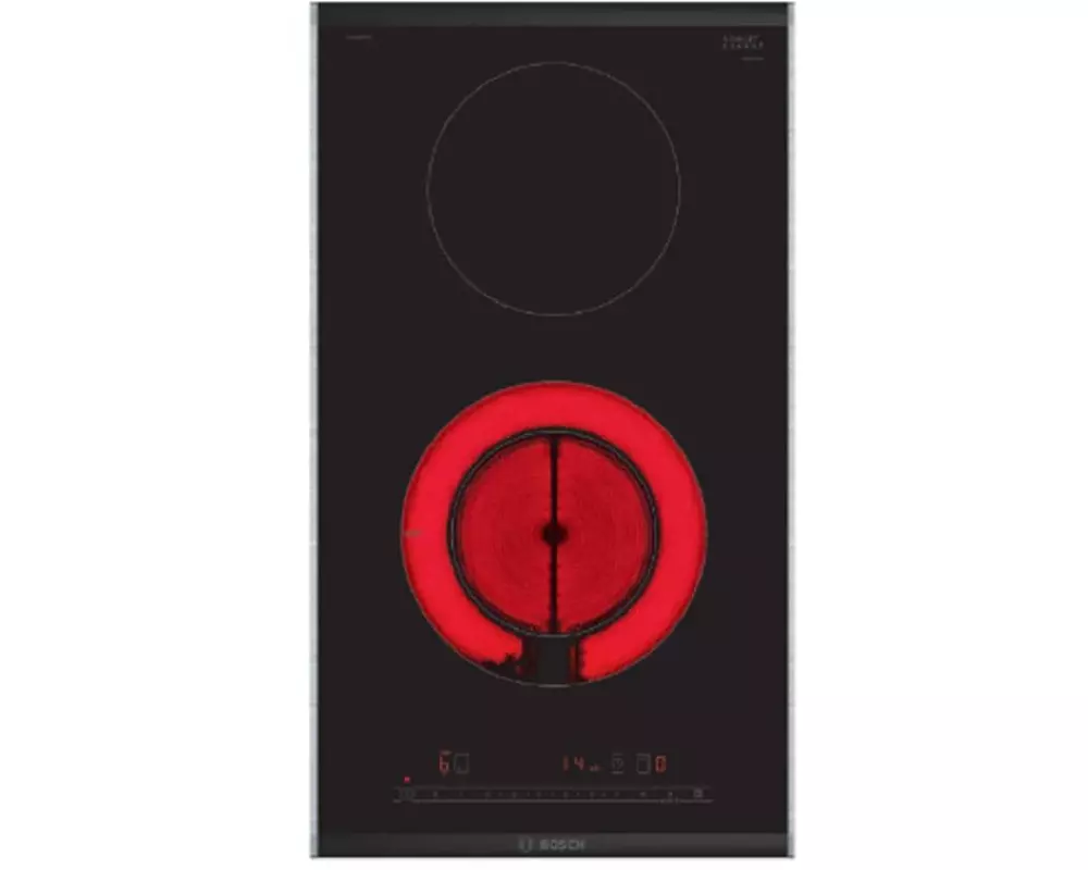 Bosch Glaskeramik-Kochfeld PKF375FP2E Aufliegend