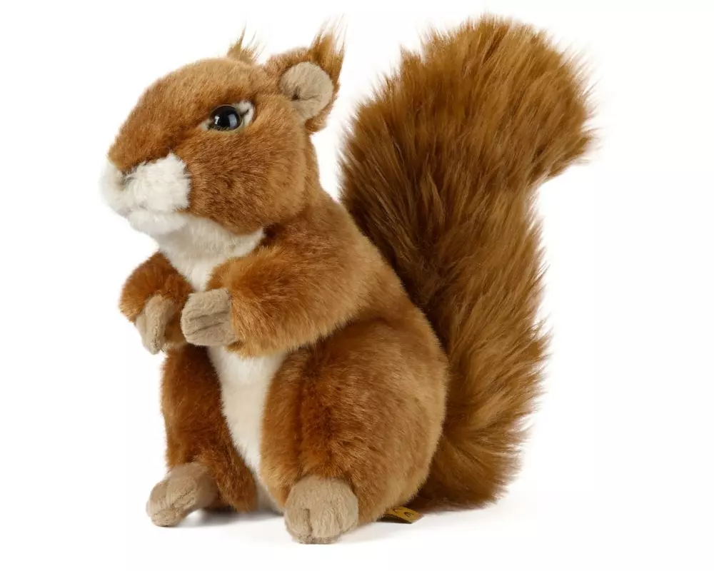 Living Nature Plüsch Eichhörnchen 20 cm