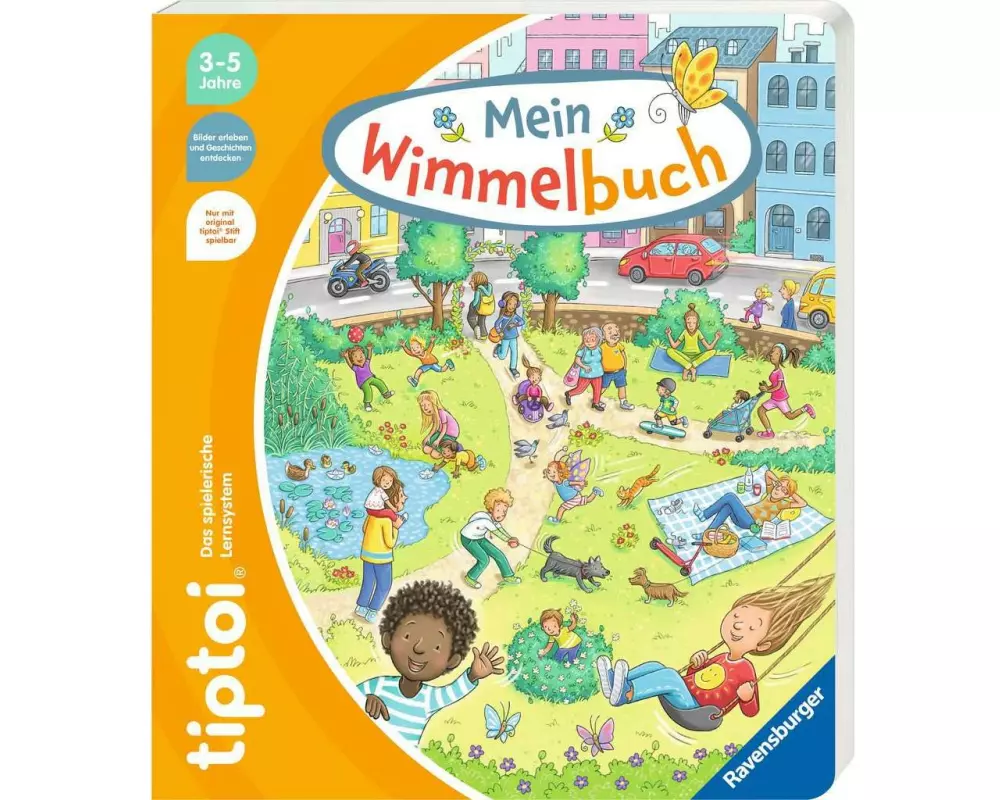 tiptoi Lernbuch Mein Wimmelbuch