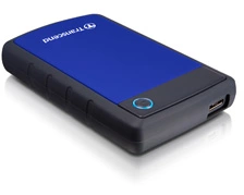 Transcend StoreJet TS2TSJ25H3B 2 TB Portable Rugged Hard Drive