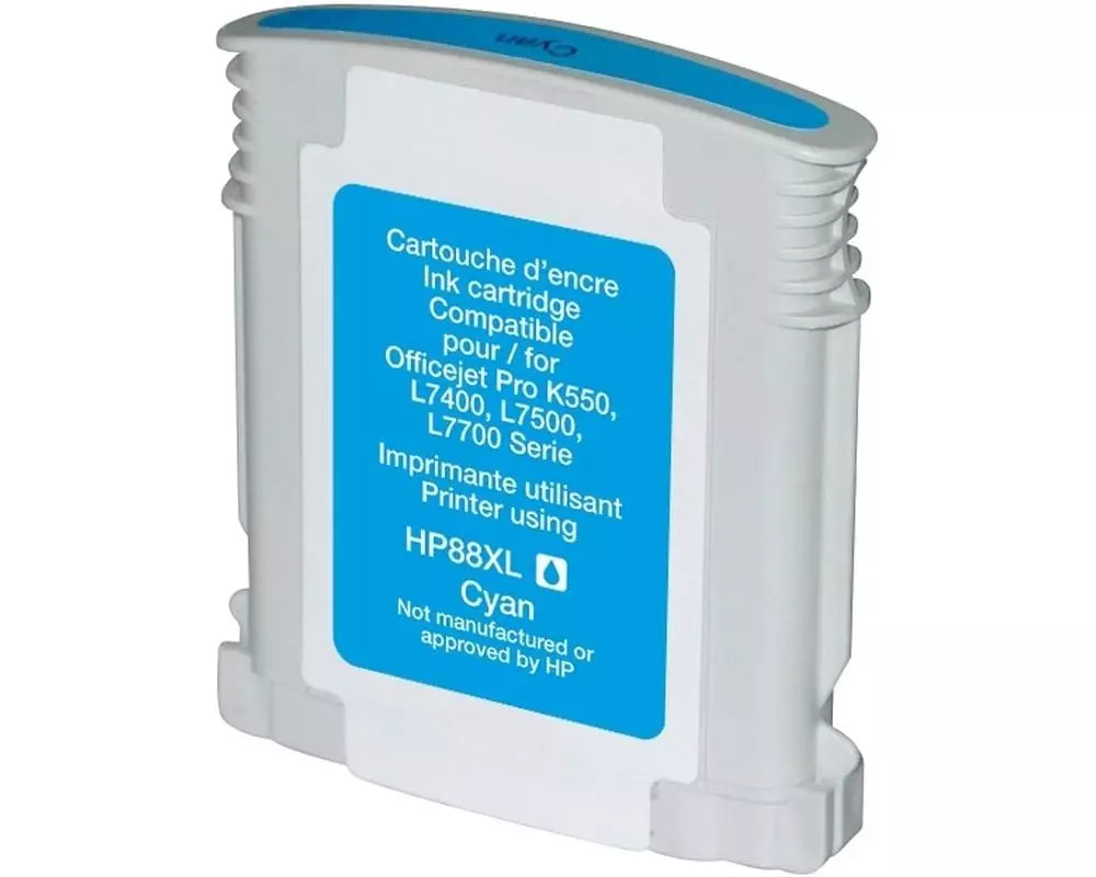 Generic Ink Tinte HP C9391A Nr. 88 XL C Cyan