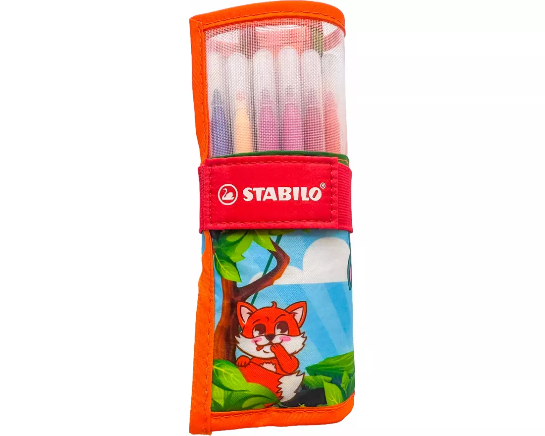 STABILO Fasermaler Power Animal 2mm CH280/18-08 orange 18 Stück