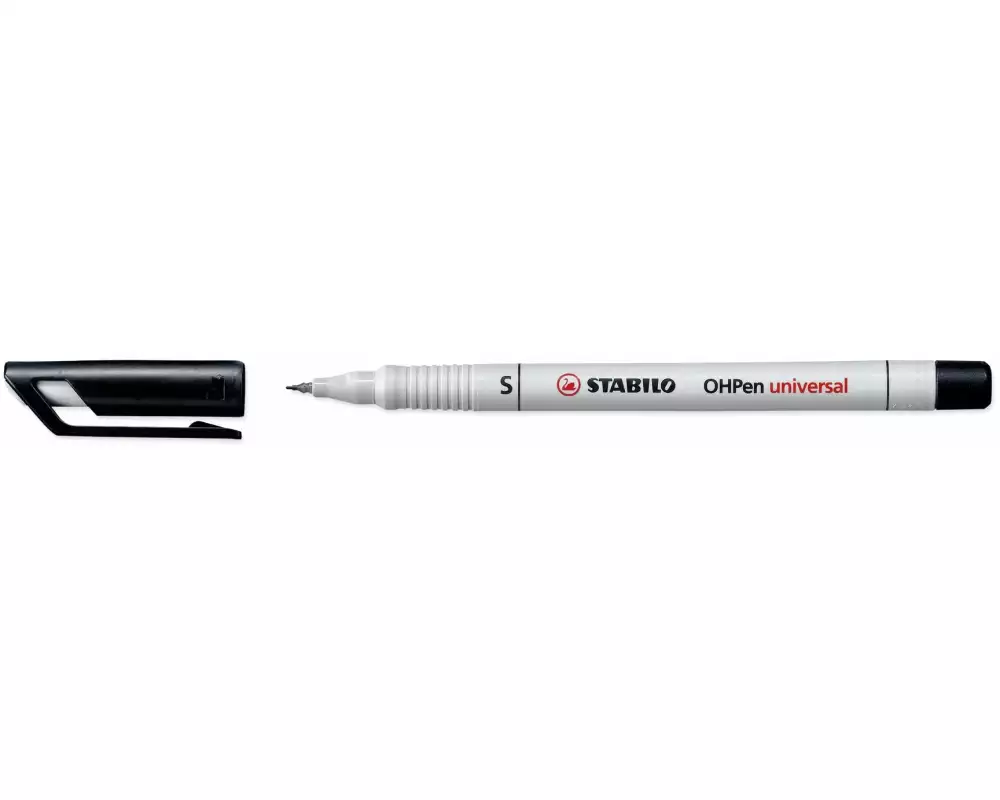 STABILO Folienstift OHPen Universal Schwarz, 10 Stück